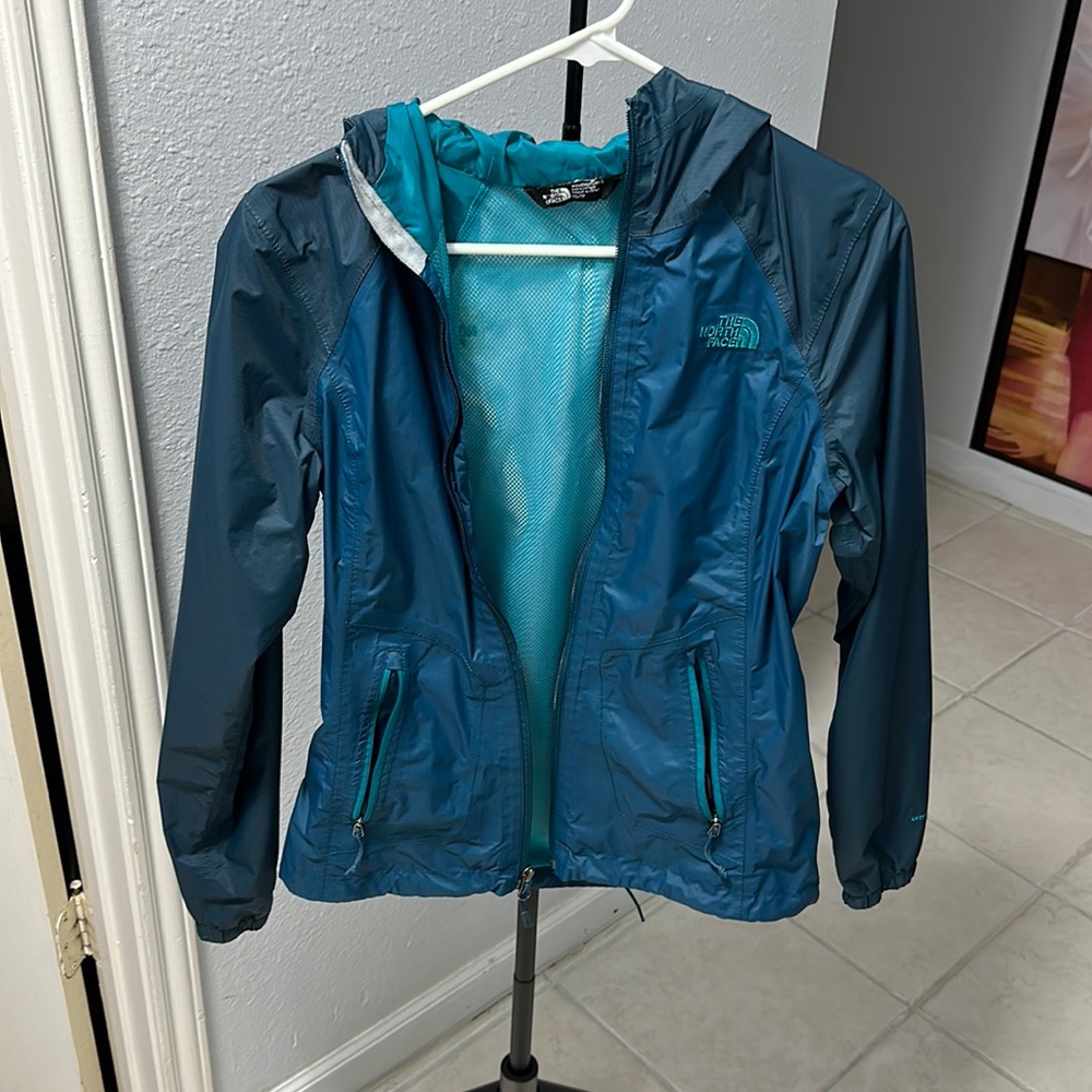 North face rain coat